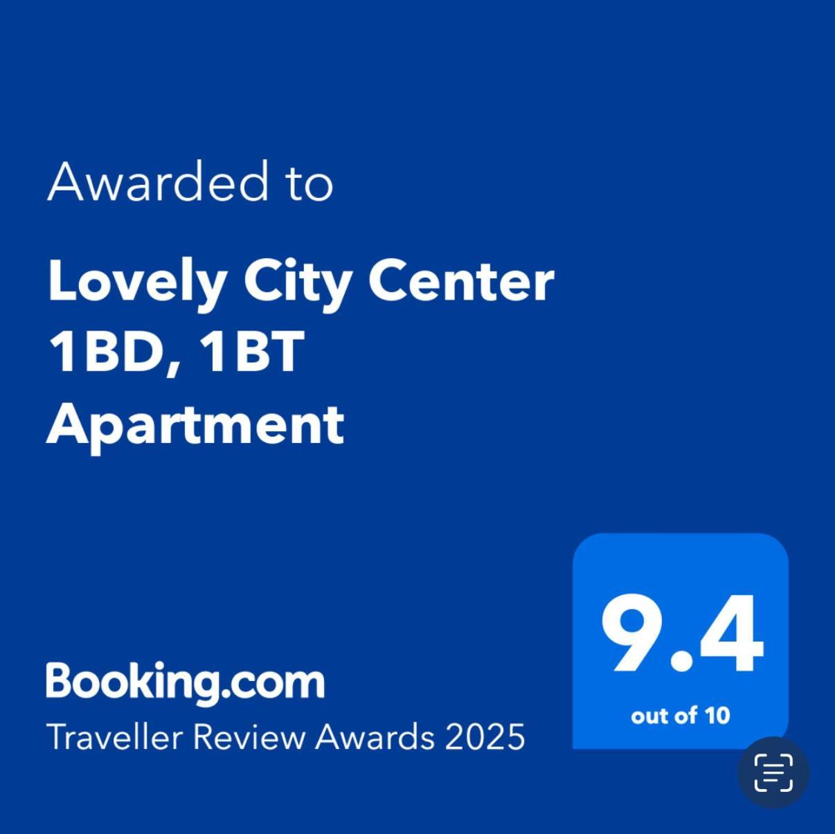 Lovely City Center 1Bd, 1Bt Apartment Sofia Exteriör bild